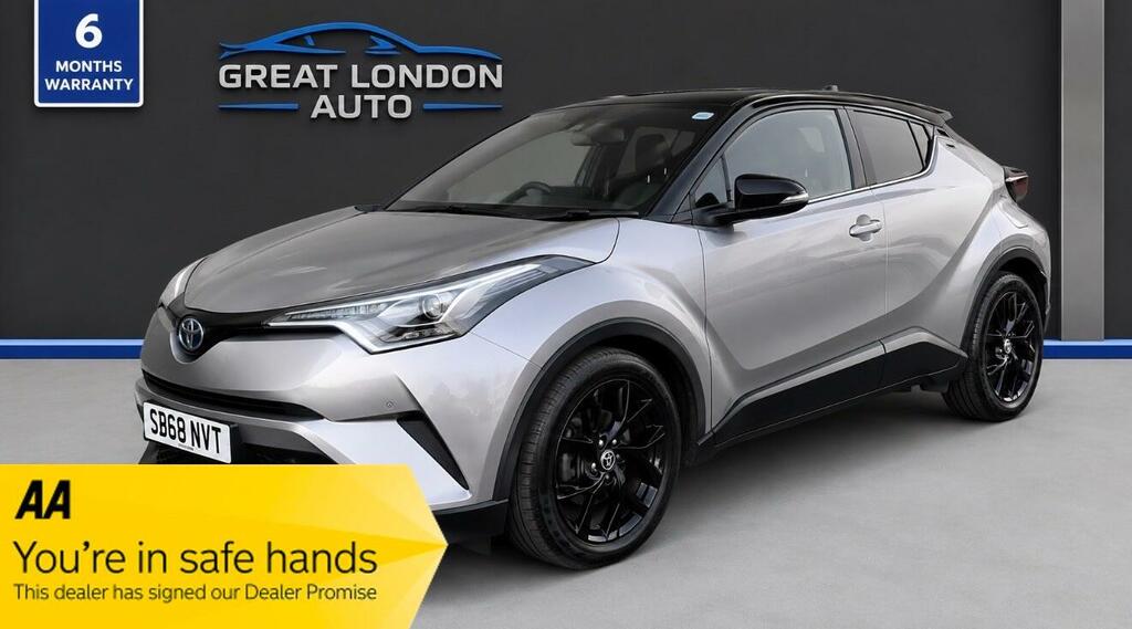 Toyota C-Hr 1.8 Vvt-h Dynamic Cvt Euro 6 Ss Silver