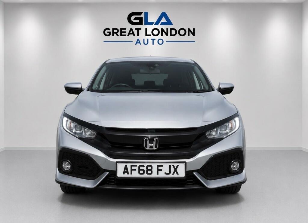 Honda Civic 1.0 Vtec Turbo Sr Cvt Euro 6 Ss Silver #2