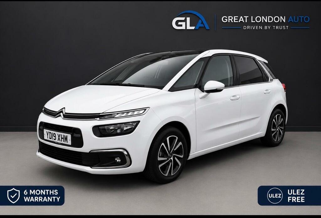 Citroen C4 SpaceTourer 1.2 Puretech Feel Euro 6 Ss White #4