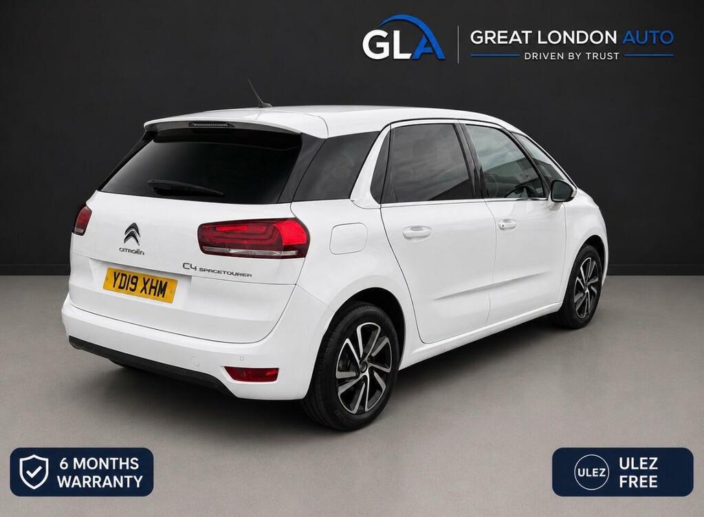 Citroen C4 SpaceTourer 1.2 Puretech Feel Euro 6 Ss White #5