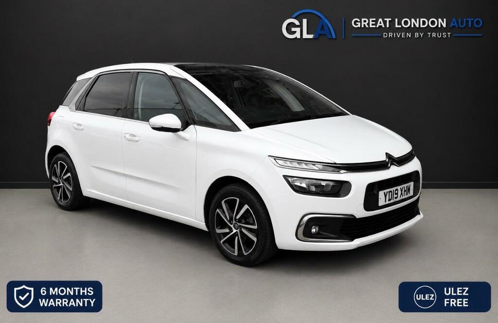 Citroen C4 SpaceTourer 1.2 Puretech Feel Euro 6 Ss White #3