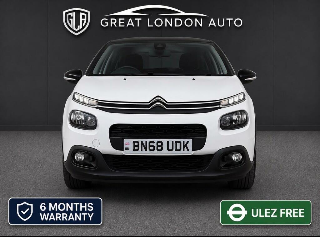 Citroen C3 1.2 Puretech Gpf Flair Eat6 Euro 6 Ss White #2