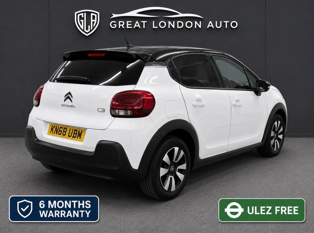 Citroen C3 1.2 Puretech Gpf Flair Eat6 Euro 6 Ss White #5