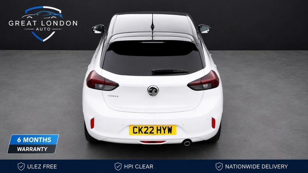 Vauxhall Corsa 1.2 Turbo Elite Nav Premium Euro 6 Ss CK22HYW White #6