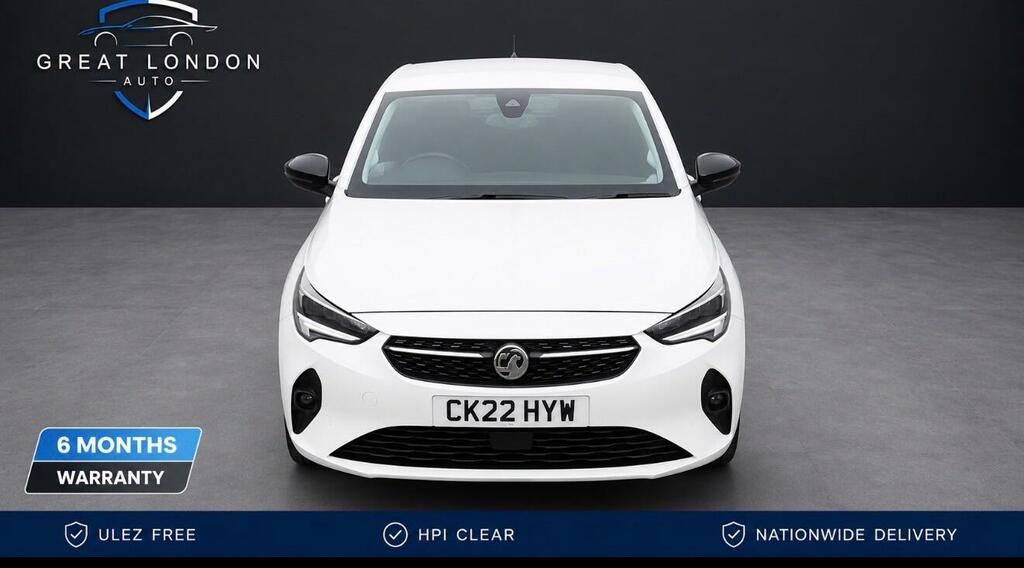 Vauxhall Corsa 1.2 Turbo Elite Nav Premium Euro 6 Ss CK22HYW White #2