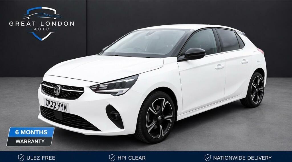 Vauxhall Corsa 1.2 Turbo Elite Nav Premium Euro 6 Ss CK22HYW White #4