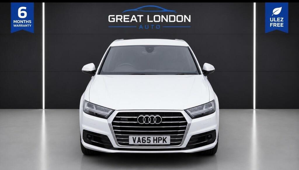Audi Q7 S Line White #2