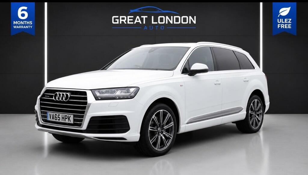 Audi Q7 S Line White #4