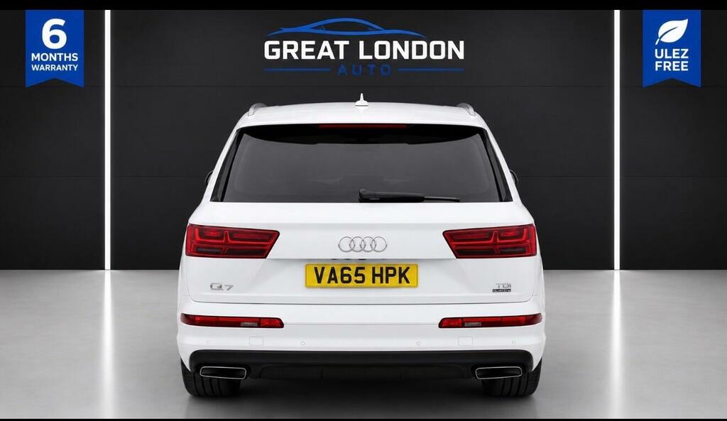 Audi Q7 S Line White #6