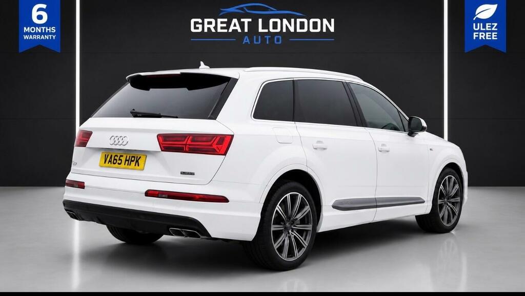 Audi Q7 S Line White #5