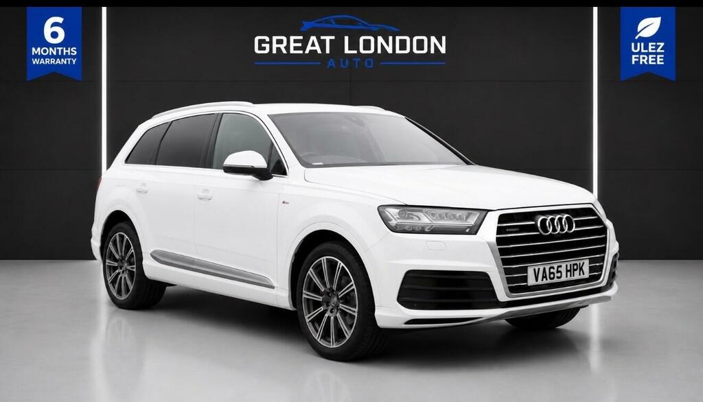Audi Q7 S Line White #3