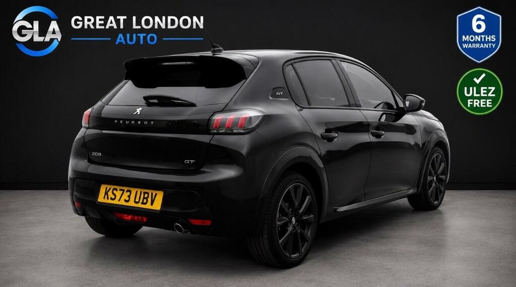 Peugeot 208 Gt Black #5