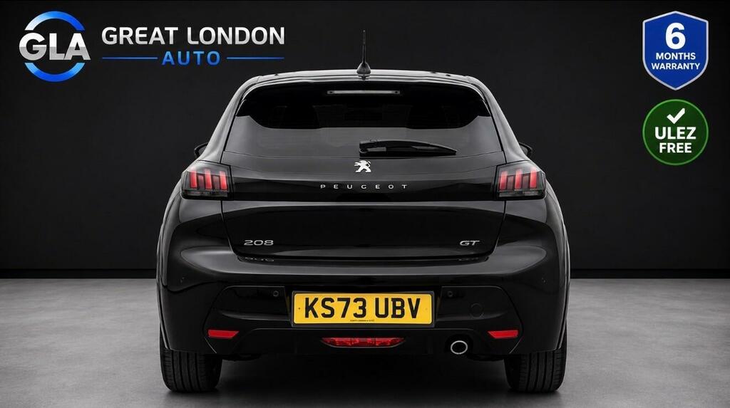 Peugeot 208 Gt Black #6