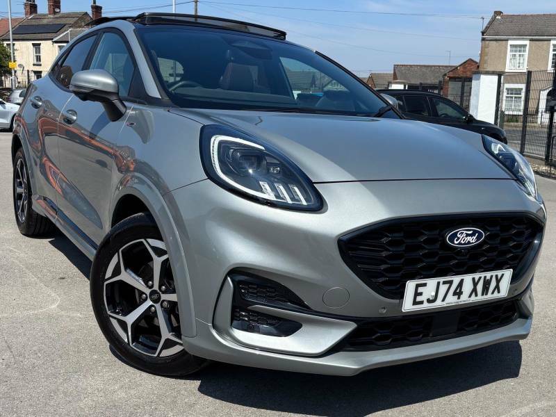 Ford Puma 1.0 Ecoboost Hybrid Mhev St-line Silver #4