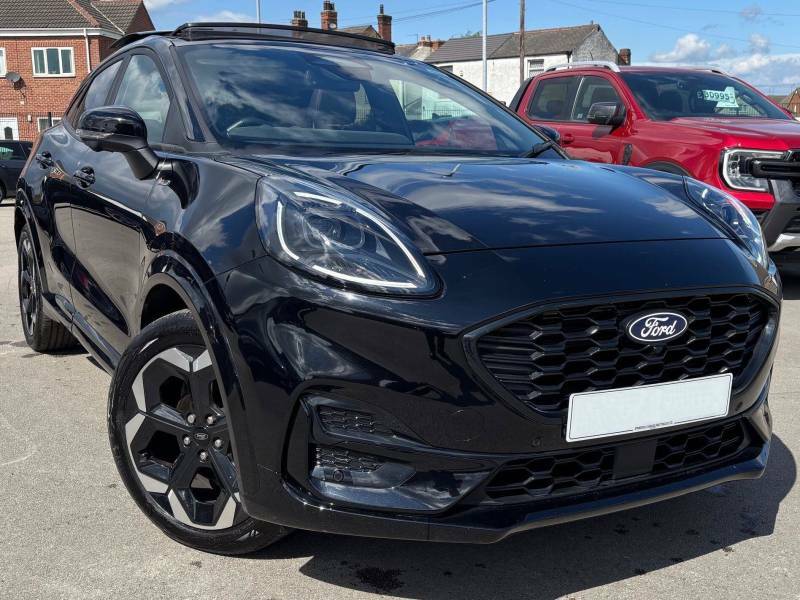 Ford Puma 1.0 Ecoboost Hybrid Mhev St-line X Black #4