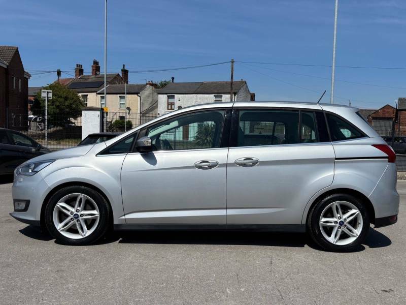 Ford Grand C-Max 1.5 Tdci Titanium X Powershift Silver #4