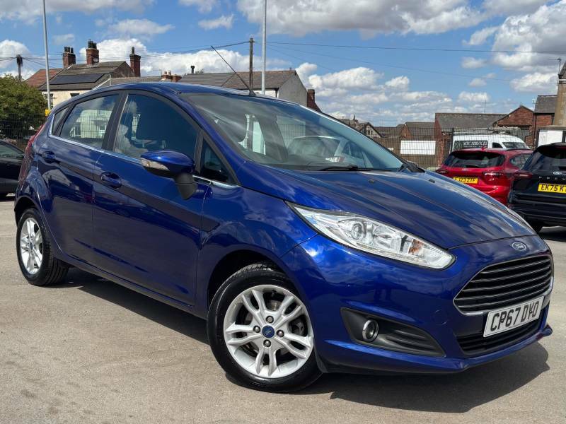Ford Fiesta 1.0 Ecoboost Zetec Blue
