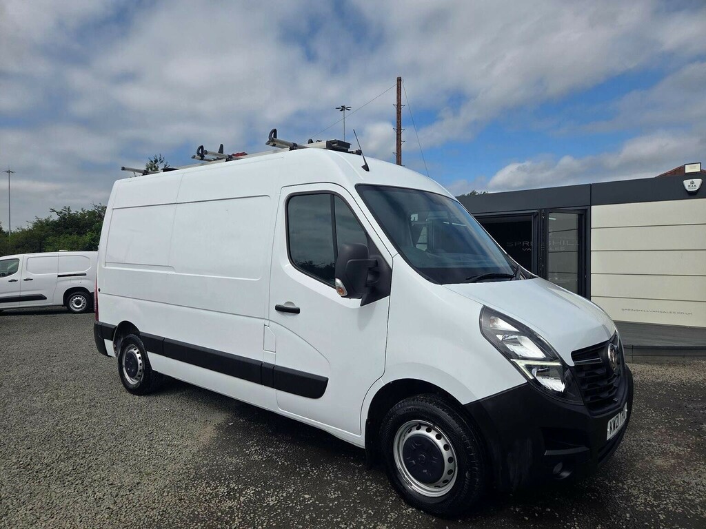 Vauxhall Movano Panel Van 2.3 Cdti 3500 Biturbo Edition Fwd L2 H2 White