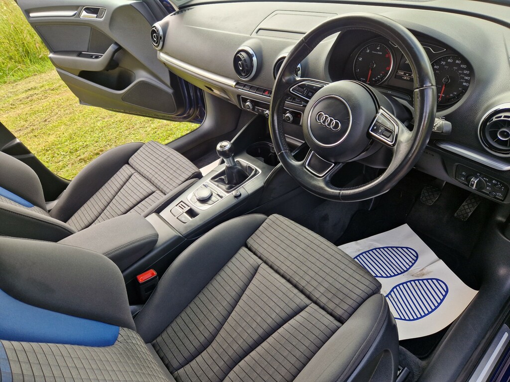 Audi A3 Tdi S Line Nav Silver #7