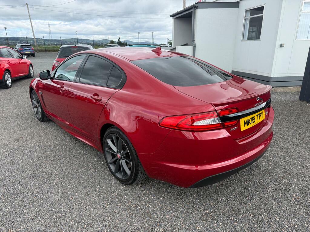 Jaguar XF 2.2D R-sport Euro 5 S S Red #4