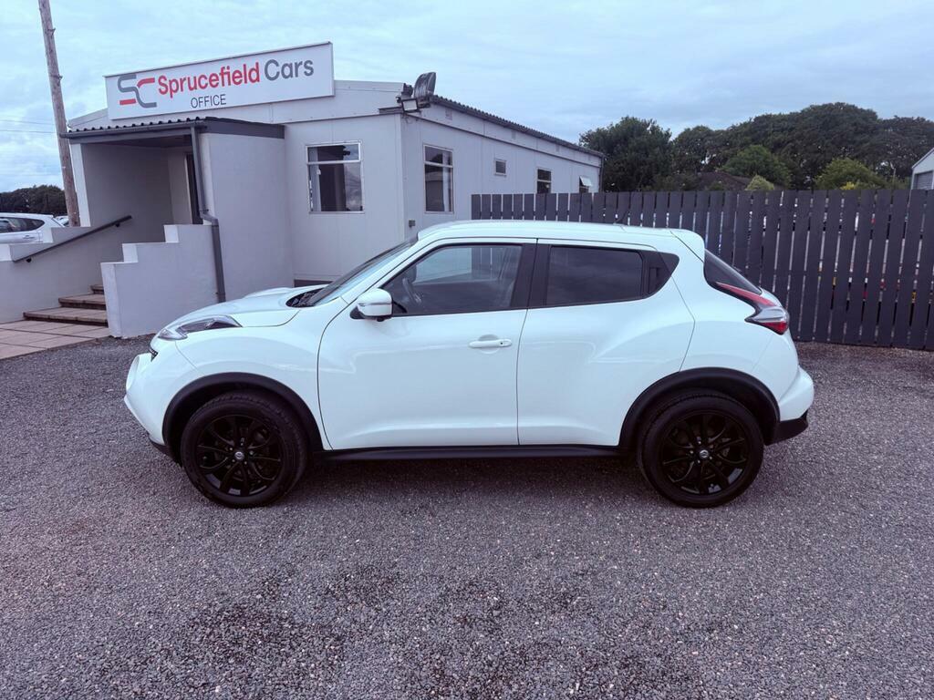 Nissan Juke 1.5 Dci Tekna Euro 6 S S White #5