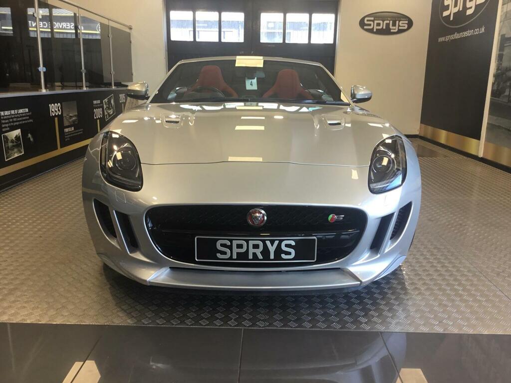 Jaguar F-Type Convertible 3.0 V6 S Awd Euro 6 Ss 20 Silver #3