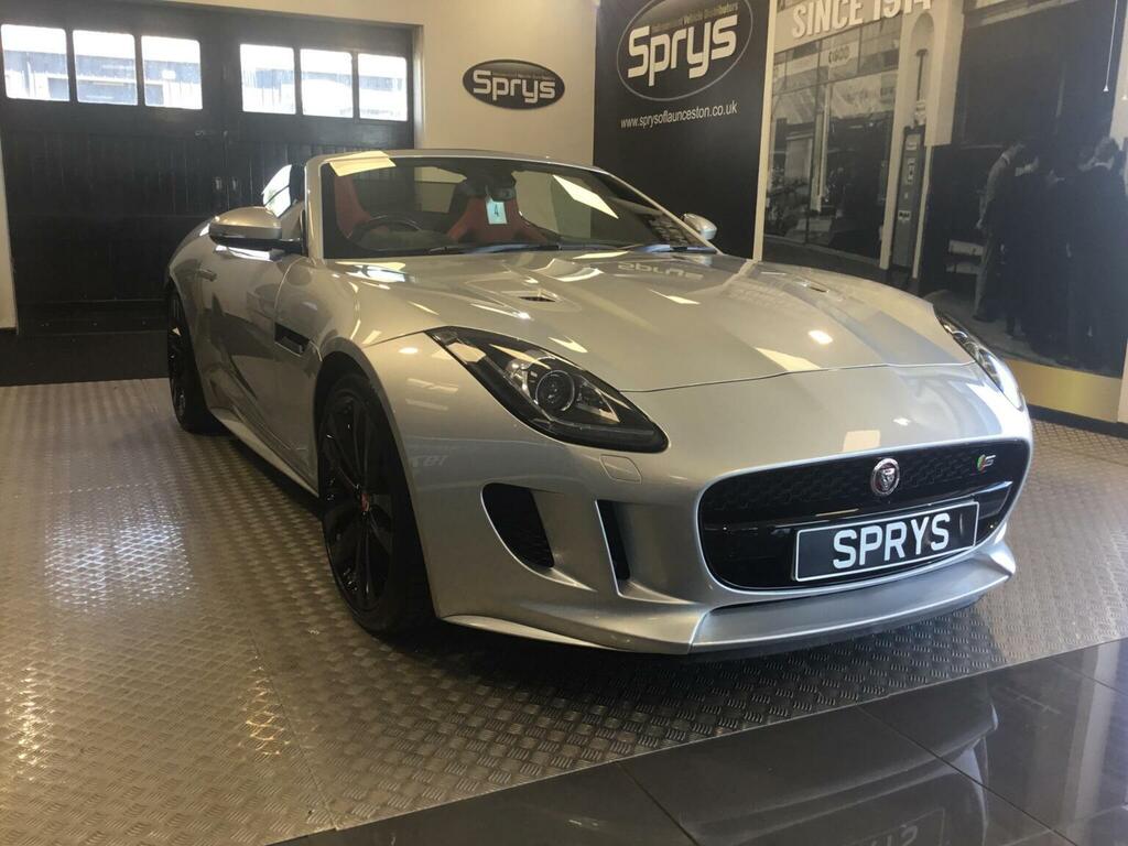 Jaguar F-Type Convertible 3.0 V6 S Awd Euro 6 Ss 20 Silver