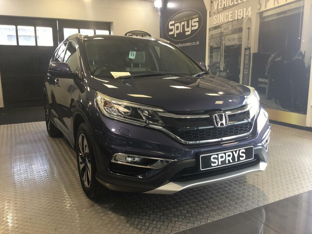 Honda Cr-V 2.0 I-vtec Ex 4Wd Euro 6 Blue #2