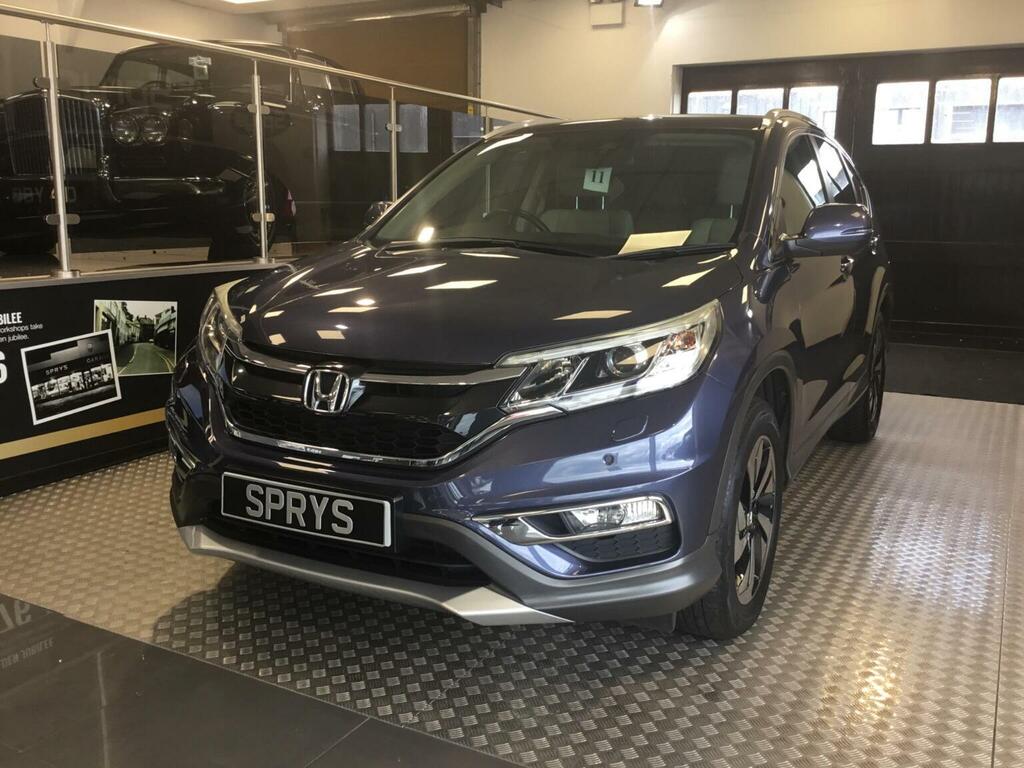 Honda Cr-V 2.0 I-vtec Ex 4Wd Euro 6 Blue #4