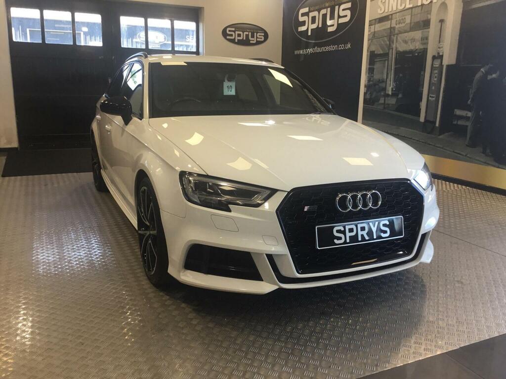 Audi S3 2.0 Tfsi Black Edition Sportback S Tronic Quattro White #2