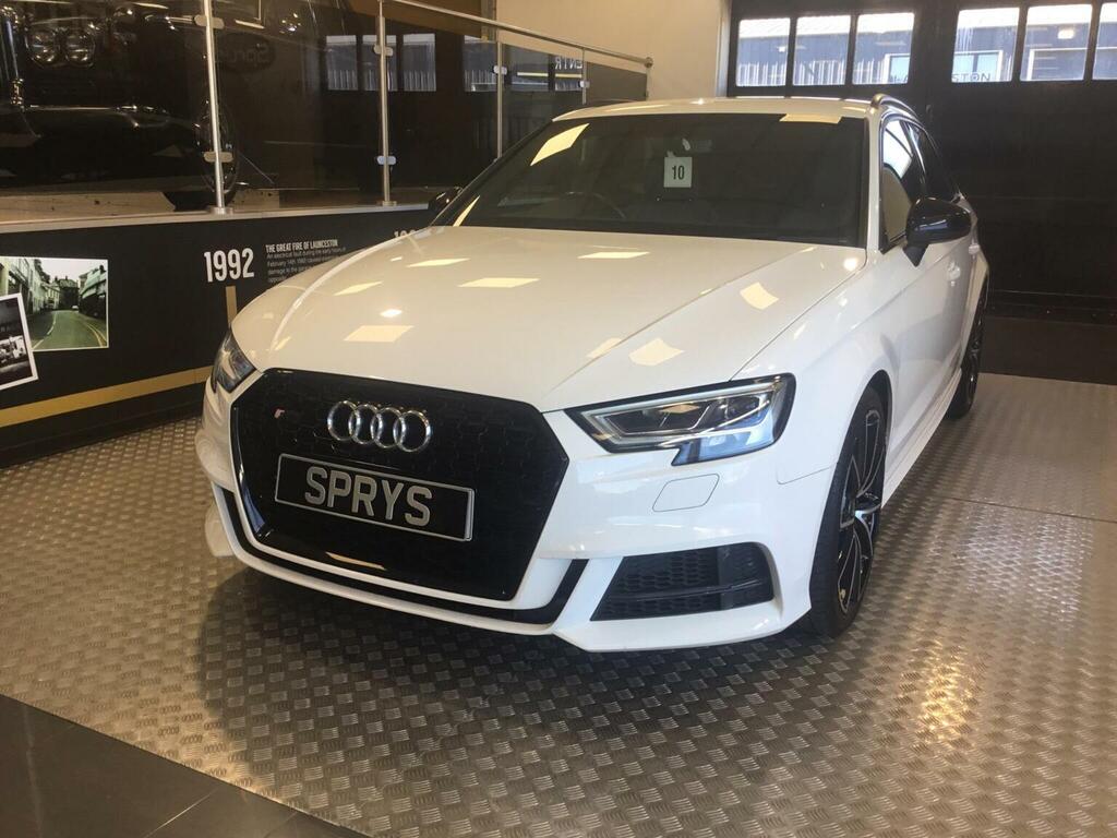 Audi S3 2.0 Tfsi Black Edition Sportback S Tronic Quattro White #4