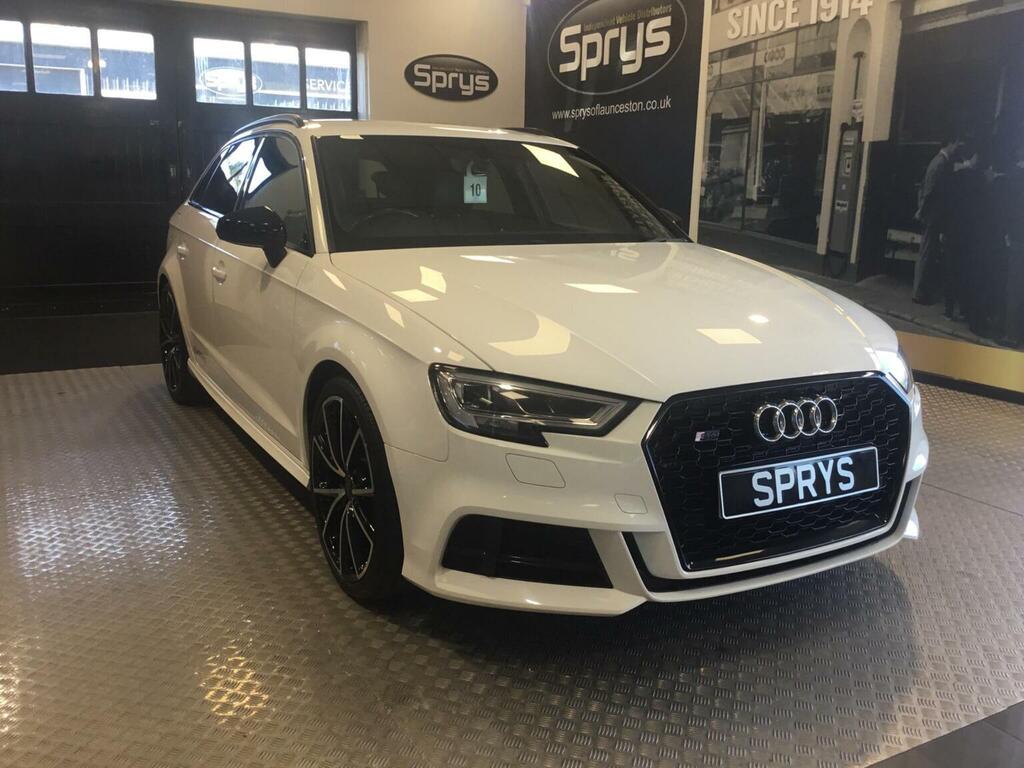 Audi S3 2.0 Tfsi Black Edition Sportback S Tronic Quattro White