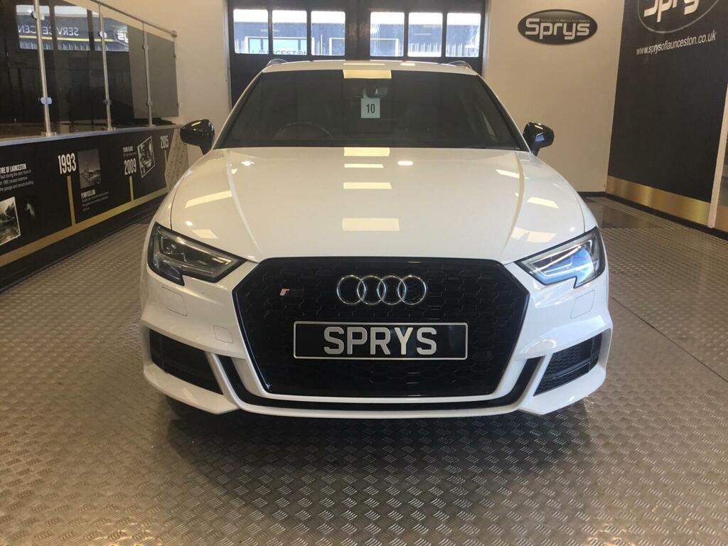 Audi S3 2.0 Tfsi Black Edition Sportback S Tronic Quattro White #3