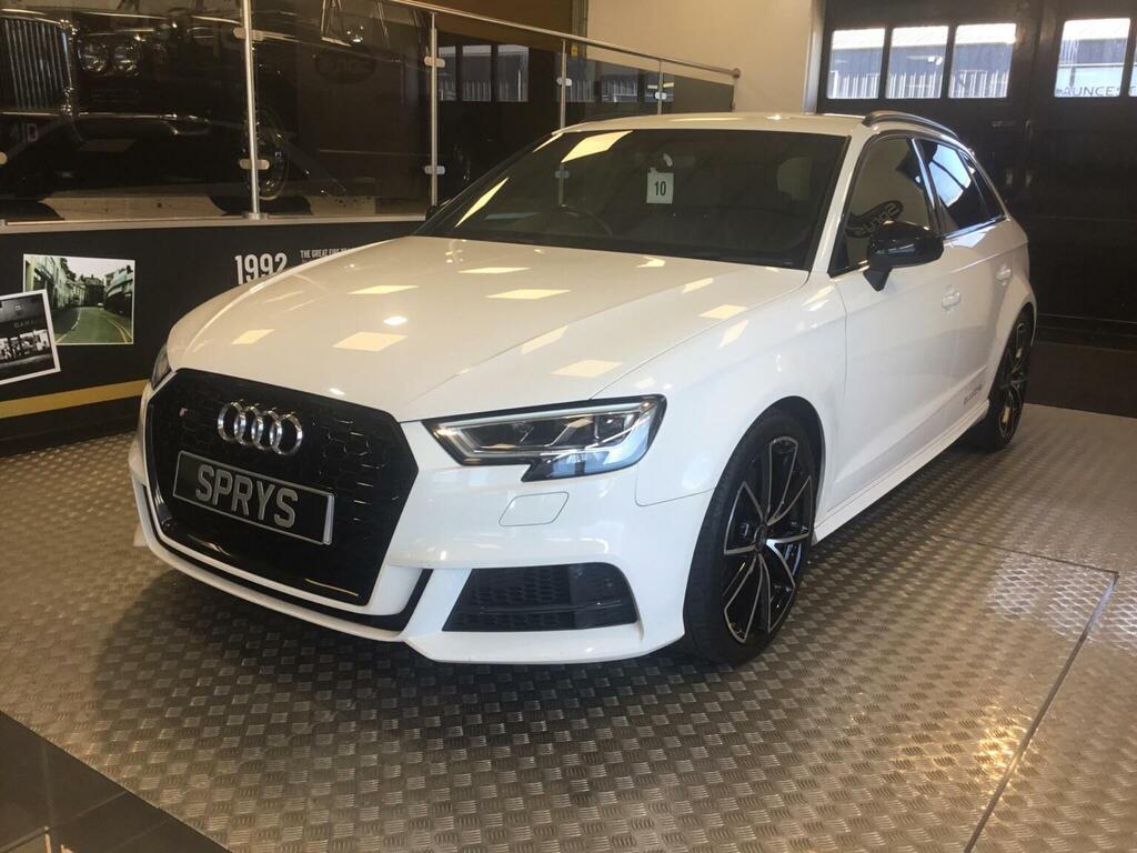 Audi S3 2.0 Tfsi Black Edition Sportback S Tronic Quattro White #5