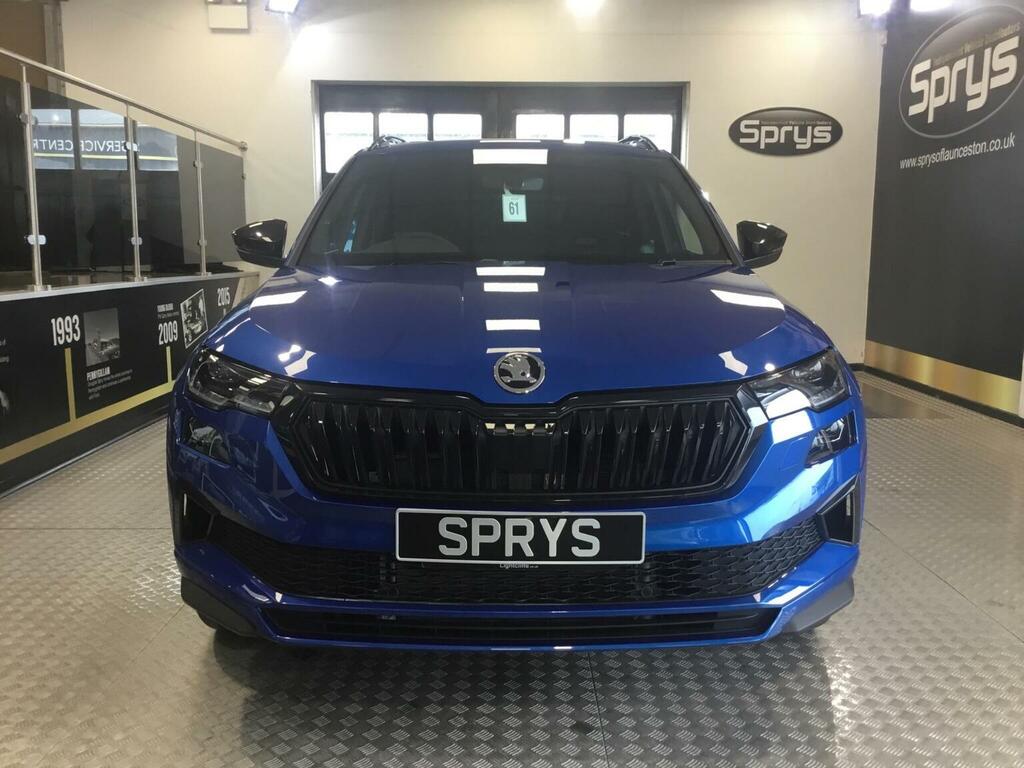 Skoda Karoq 1.5 Tsi Act Sportline Edition Euro 6 Ss Blue #3