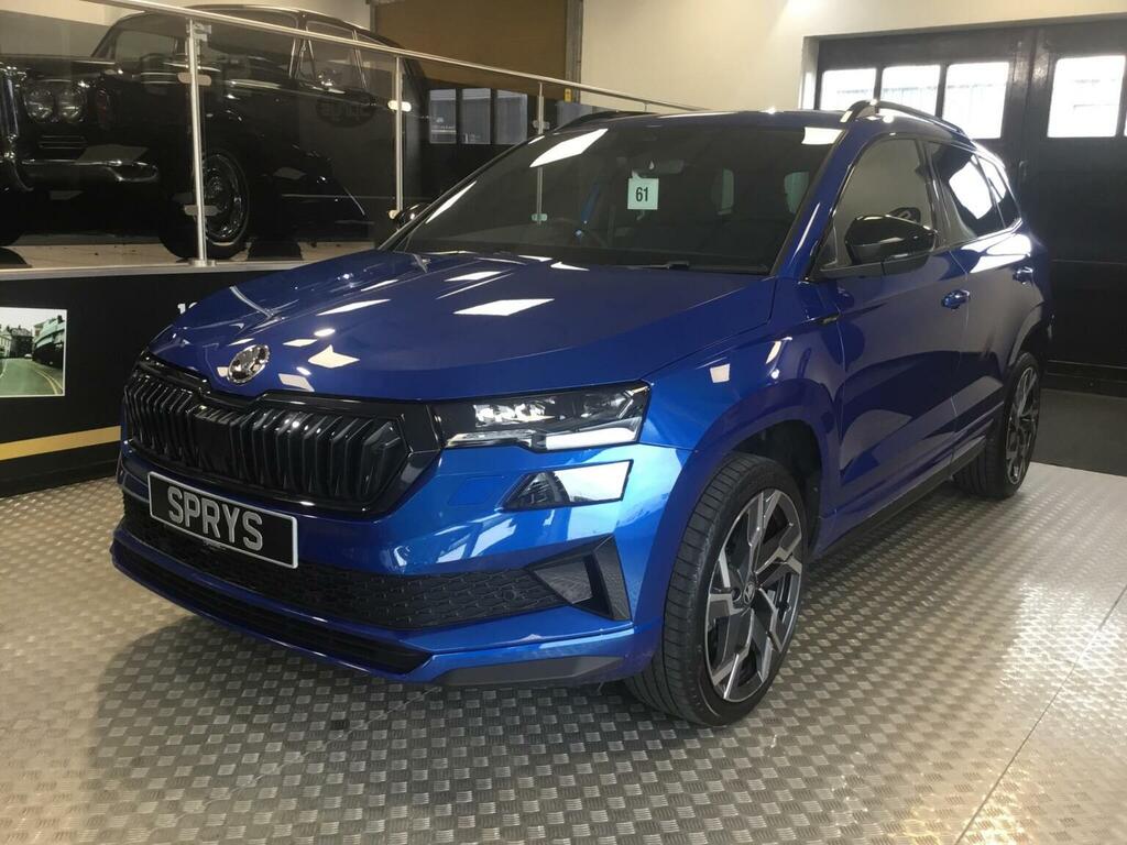 Skoda Karoq 1.5 Tsi Act Sportline Edition Euro 6 Ss Blue #5