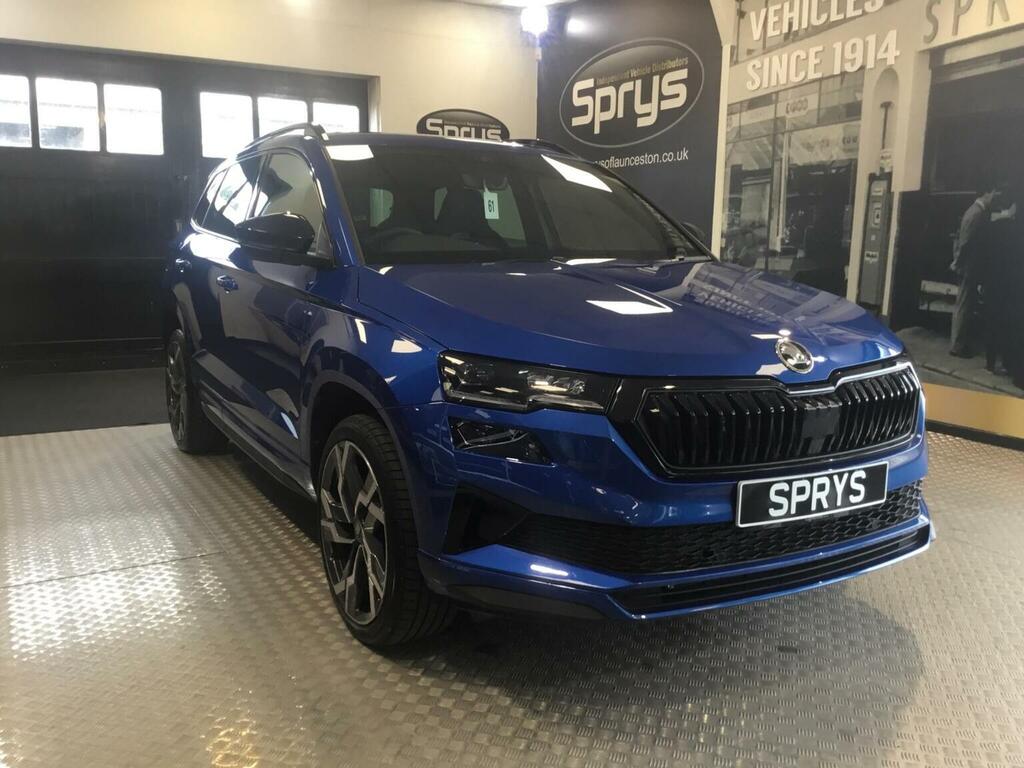 Skoda Karoq 1.5 Tsi Act Sportline Edition Euro 6 Ss Blue