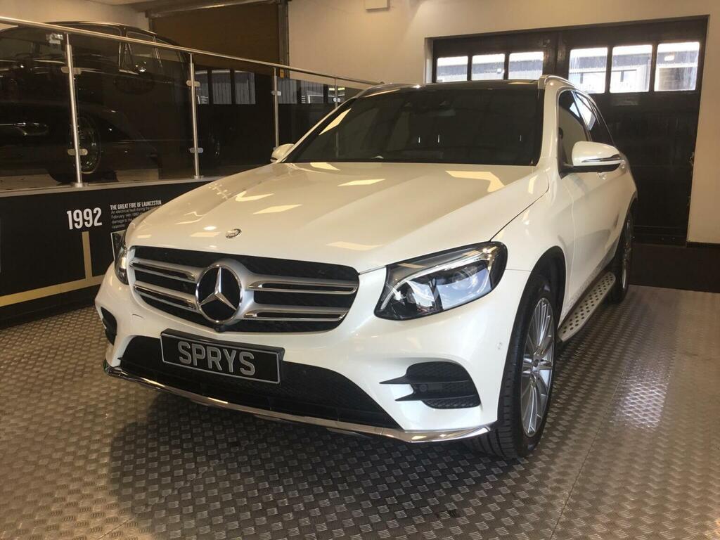Mercedes-Benz GLC Class 2.1 Glc250d Amg Line Premium Plus G-tronic 4Mati White #4