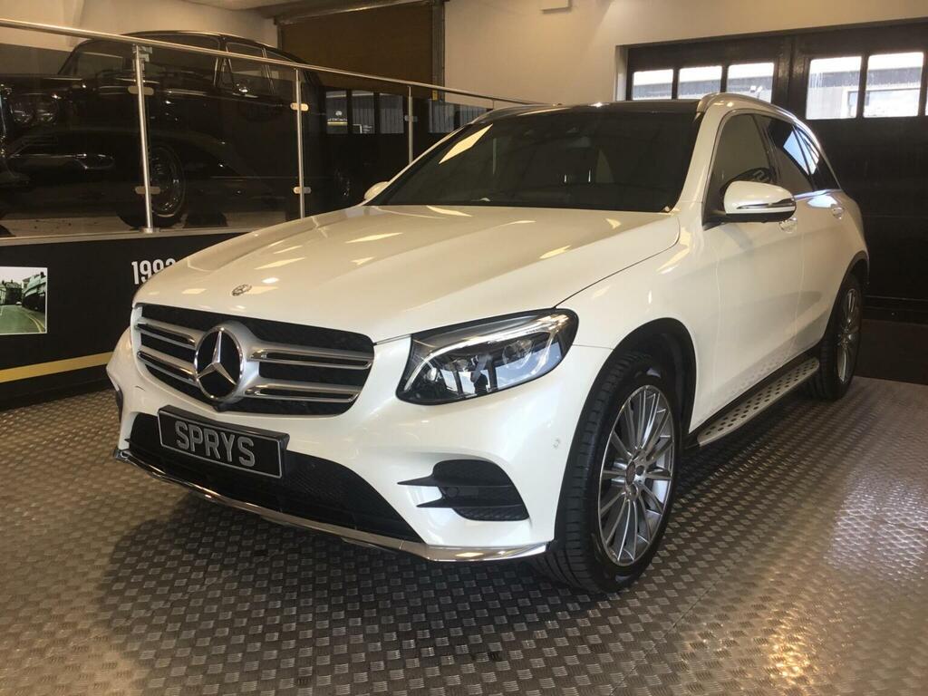 Mercedes-Benz GLC Class 2.1 Glc250d Amg Line Premium Plus G-tronic 4Mati White #5