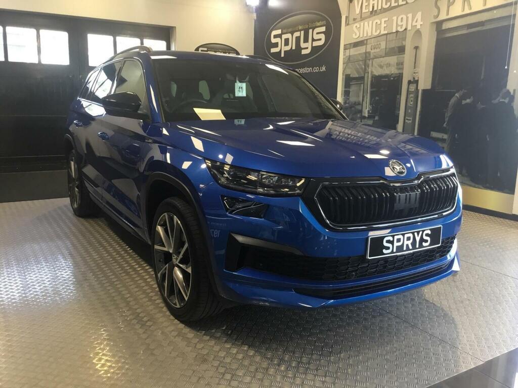 Skoda Kodiaq Suv 1.5 Tsi Act Sportline Dsg Euro 6 Ss 7 Blue