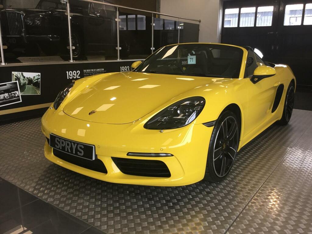 Porsche 718 Boxster 2.0T Pdk Euro 6 Ss Yellow #5
