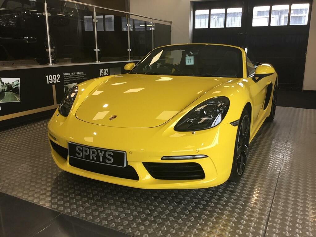 Porsche 718 Boxster 2.0T Pdk Euro 6 Ss Yellow #4