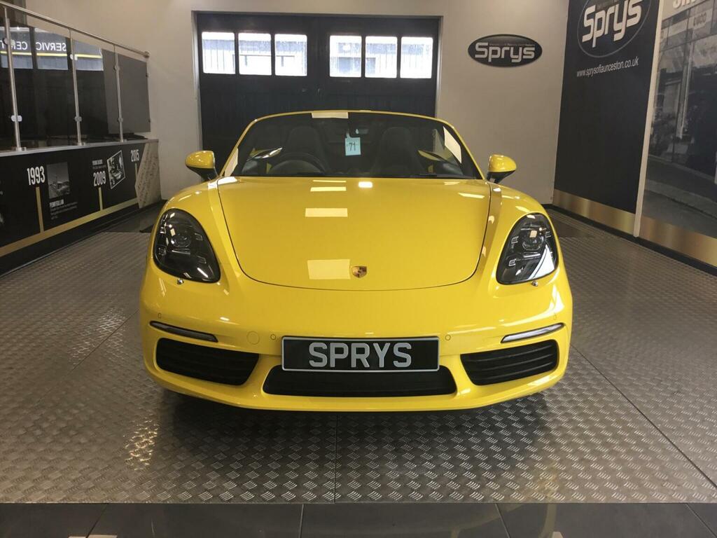 Porsche 718 Boxster 2.0T Pdk Euro 6 Ss Yellow #3