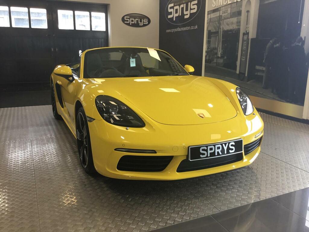 Porsche 718 Boxster 2.0T Pdk Euro 6 Ss Yellow #2