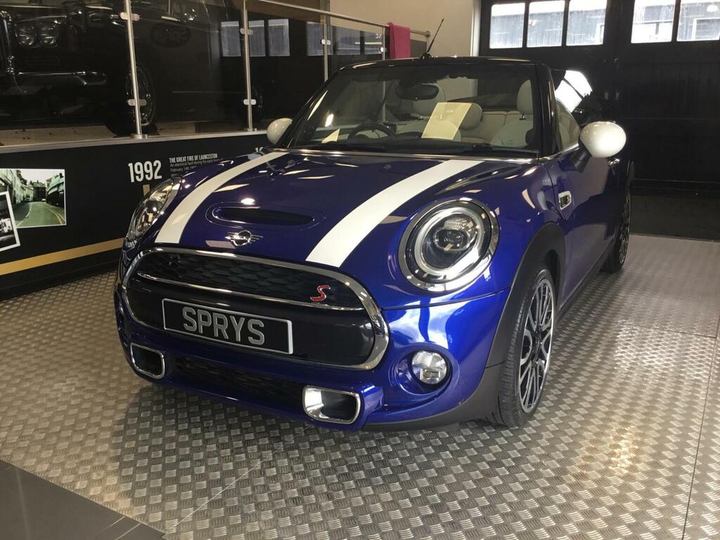 Mini Convertible Convertible 2.0 Cooper S 25Th Anniversary Steptron Blue #4