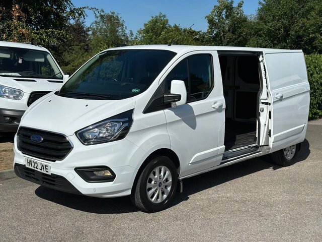 Ford Transit Custom 300 Ecoblue Limited Panel HV22JYE White #4