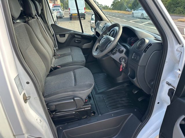 Vauxhall Movano Cdti 3500 Platform Cab White #3