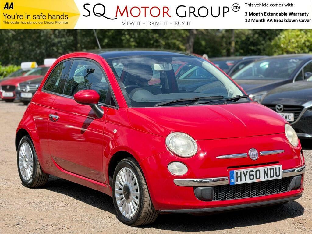 Fiat 500 1.2 Lounge Dualogic Euro 4 Red