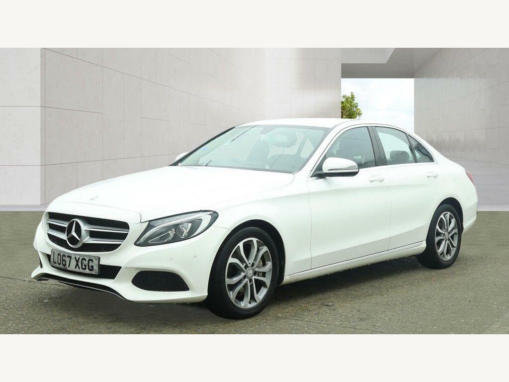 Mercedes-Benz C Class 2.0 C200 Sport Premium Plus Estate G- White #2