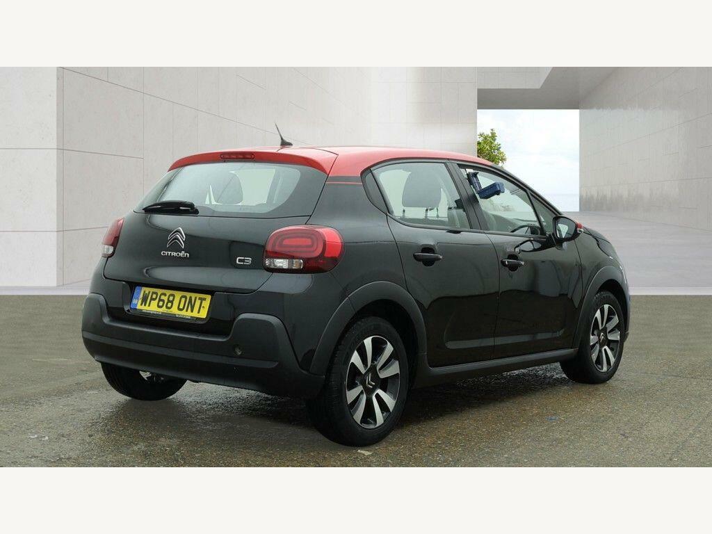 Citroen C3 1.2 Puretech Feel Euro 6 Ss Black #4